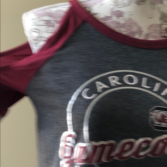 Size Small Carolina Gamecocks flirty top. - Picture 3 of 3